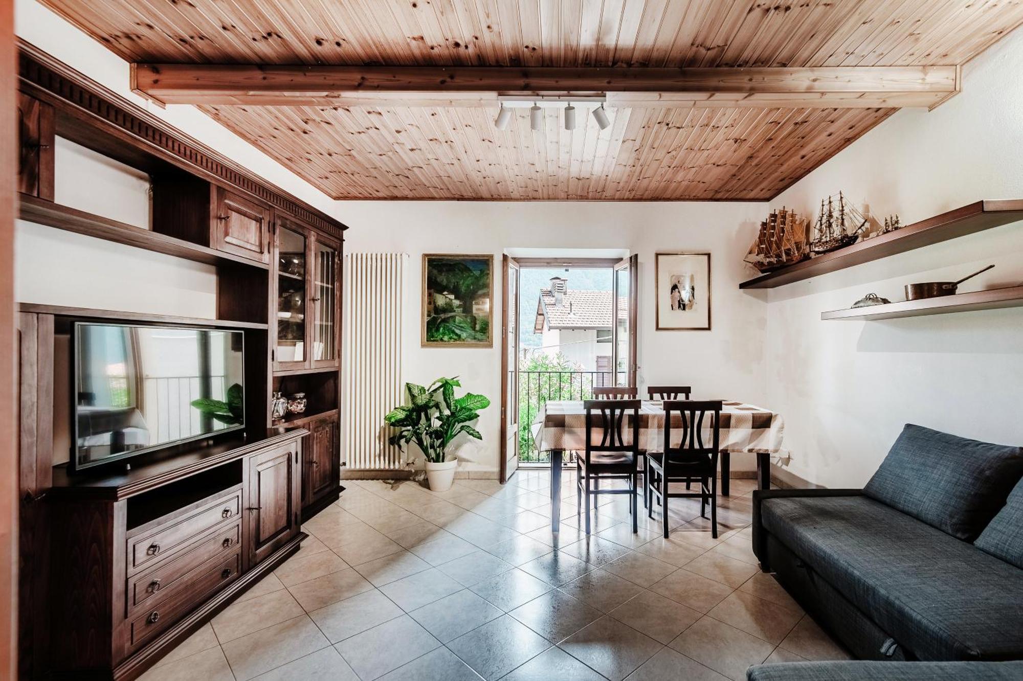 Delizioso Bilocale Vista Lago Colonno Exterior foto